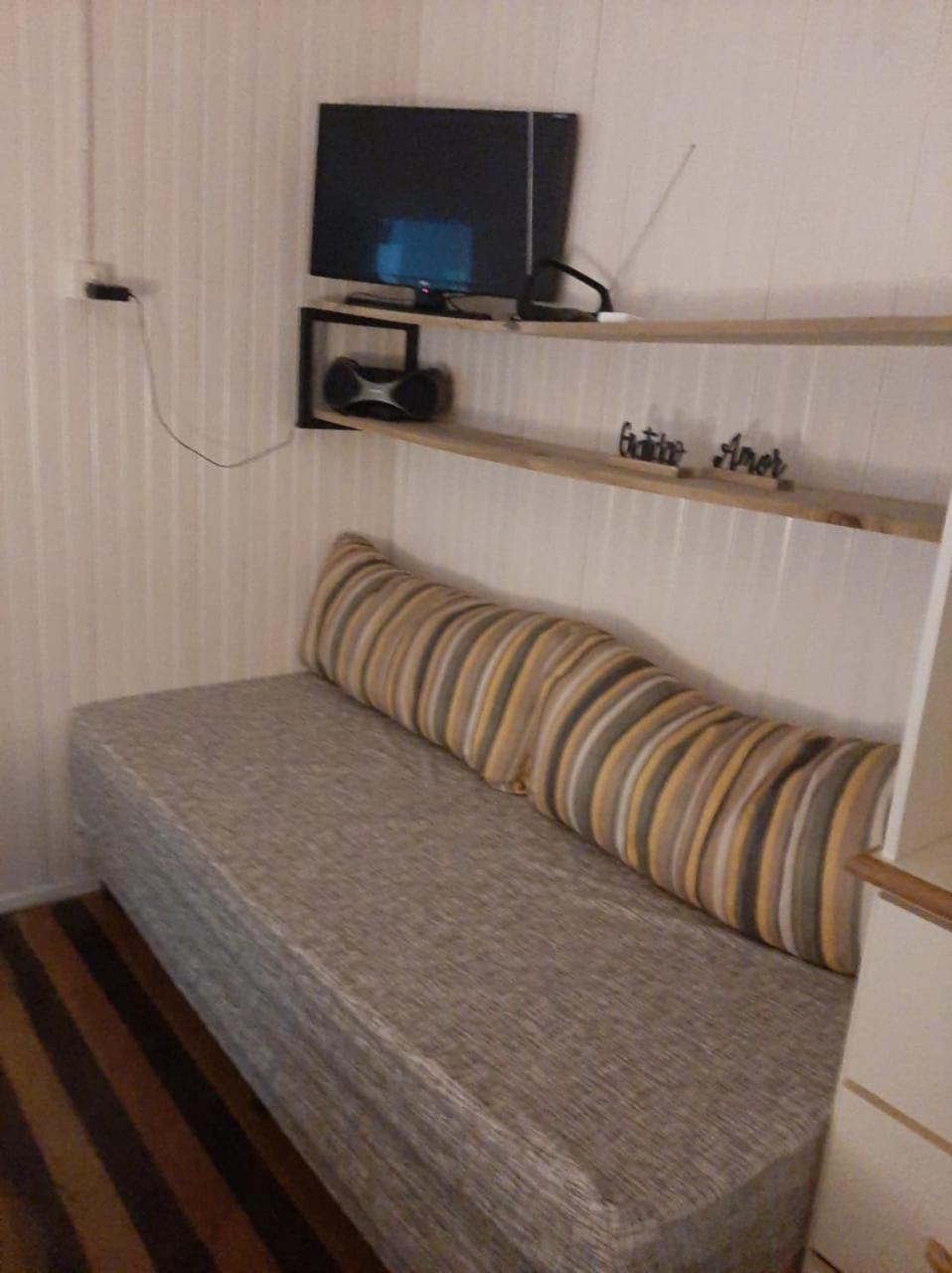 Florianópolis Pe Na Areia, Casa Na Praia De Frente Para O Mar מראה חיצוני תמונה